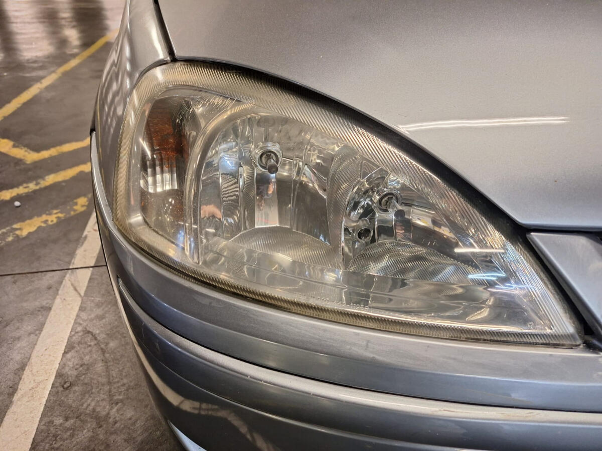 Depois do polimento de faróis